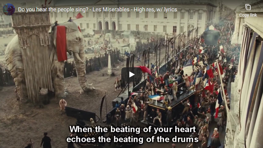 Le Miserables: Do You Hear the People sing?
